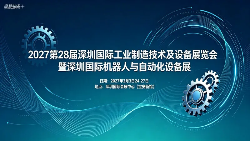 2027第28届深圳国际工业制造技术及设备展览会